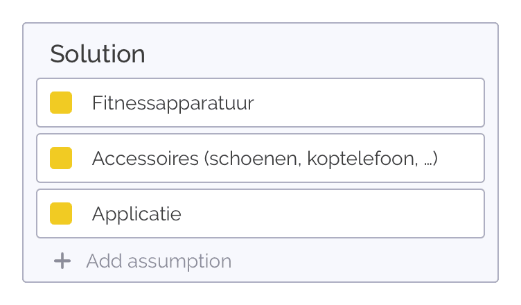 Componenten van Pelotons oplossing