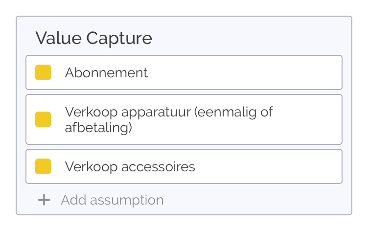 Pelotons mechanismen voor waardecaptatie en prijszetting