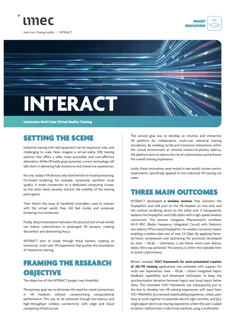 Interact thumbnail leaflet