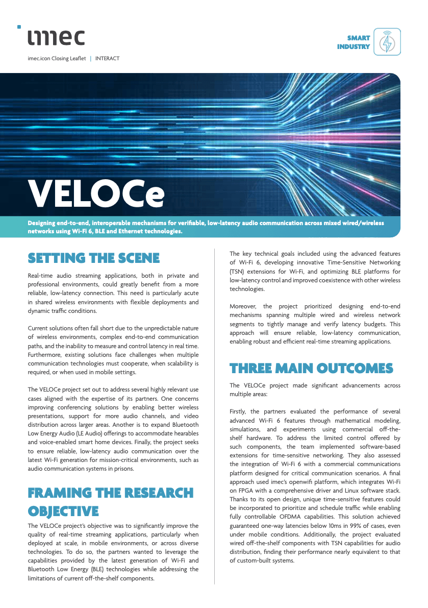 Veloce thumbnail leaflet