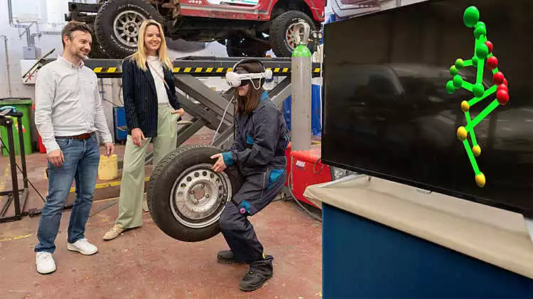 Ergonomisch leren heffen in extended reality