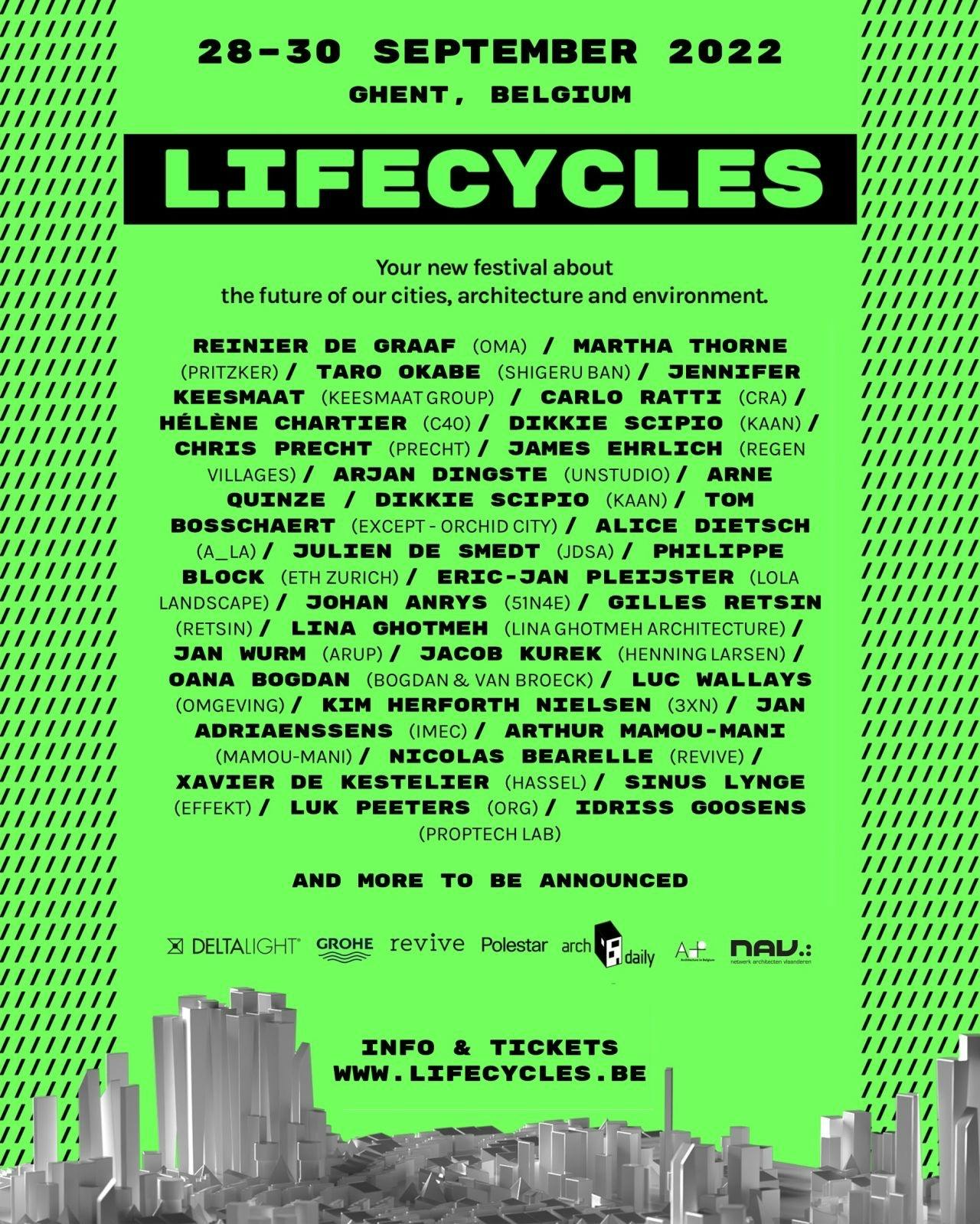 Lifecycles event poster