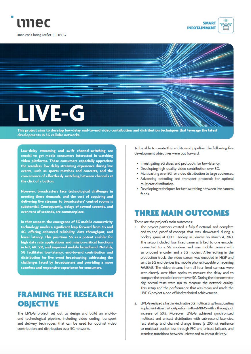 leaflet LIVE-G