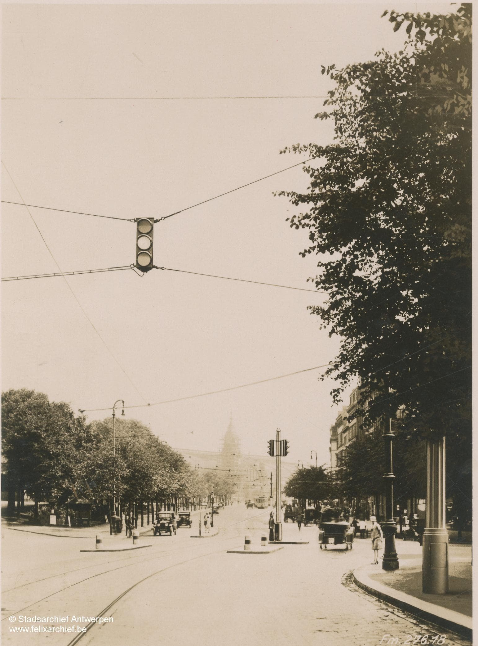 Archieffoto verkeerslicht Antwerpen