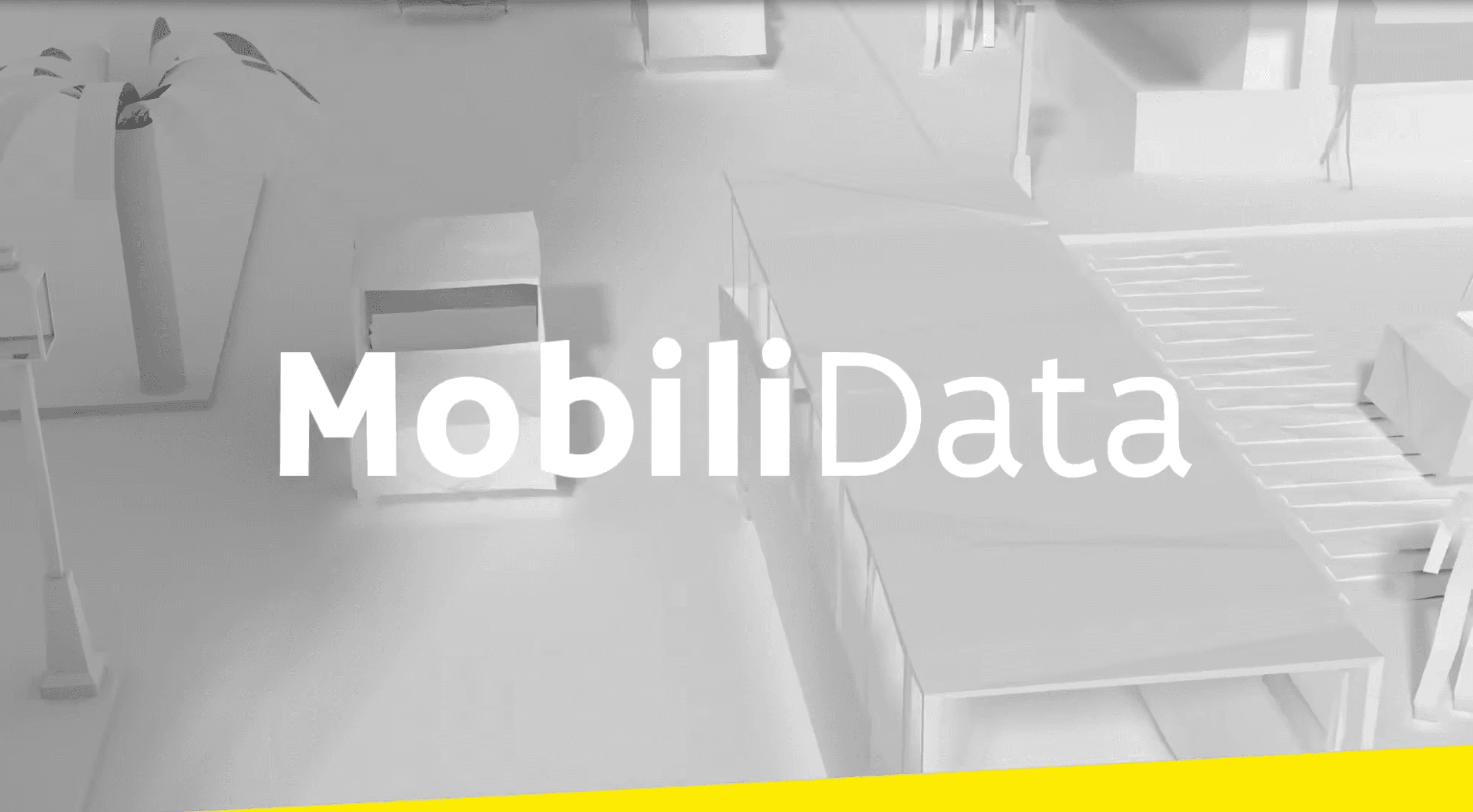 Animatie de bouwblokken van het Mobilidata-systeem