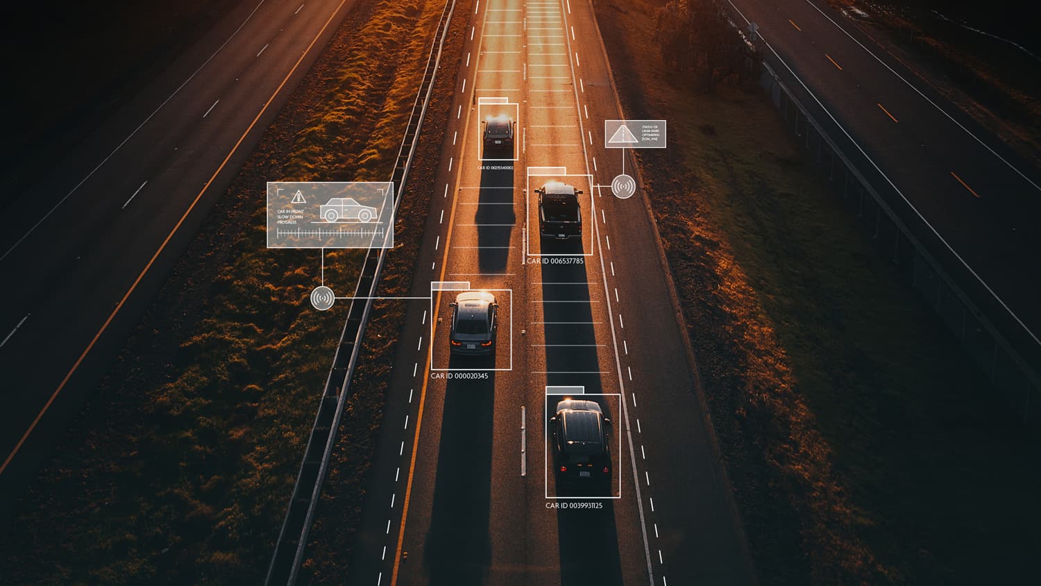 auto's op autosnelweg