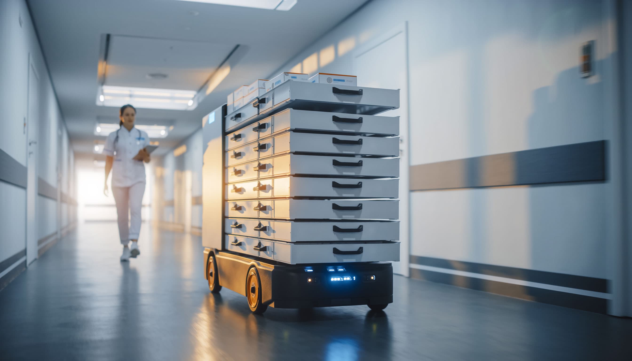 Robotica medicijnen distributie