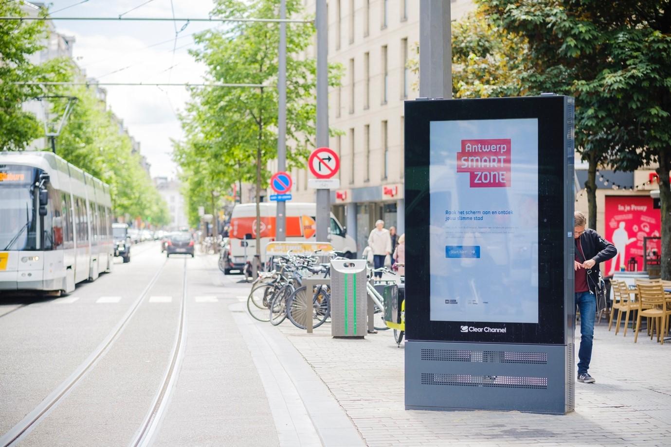 Antwerp Smart Zone infobord